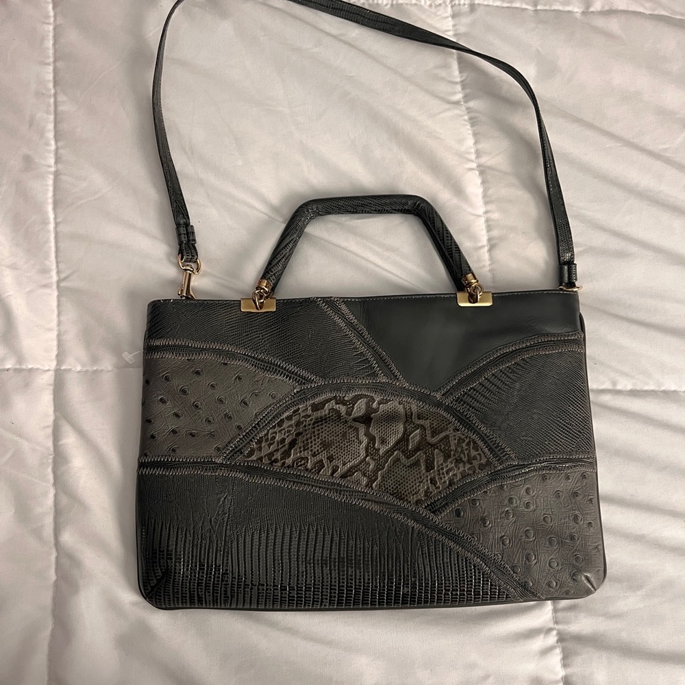 Vintage grey Caprice Handbag